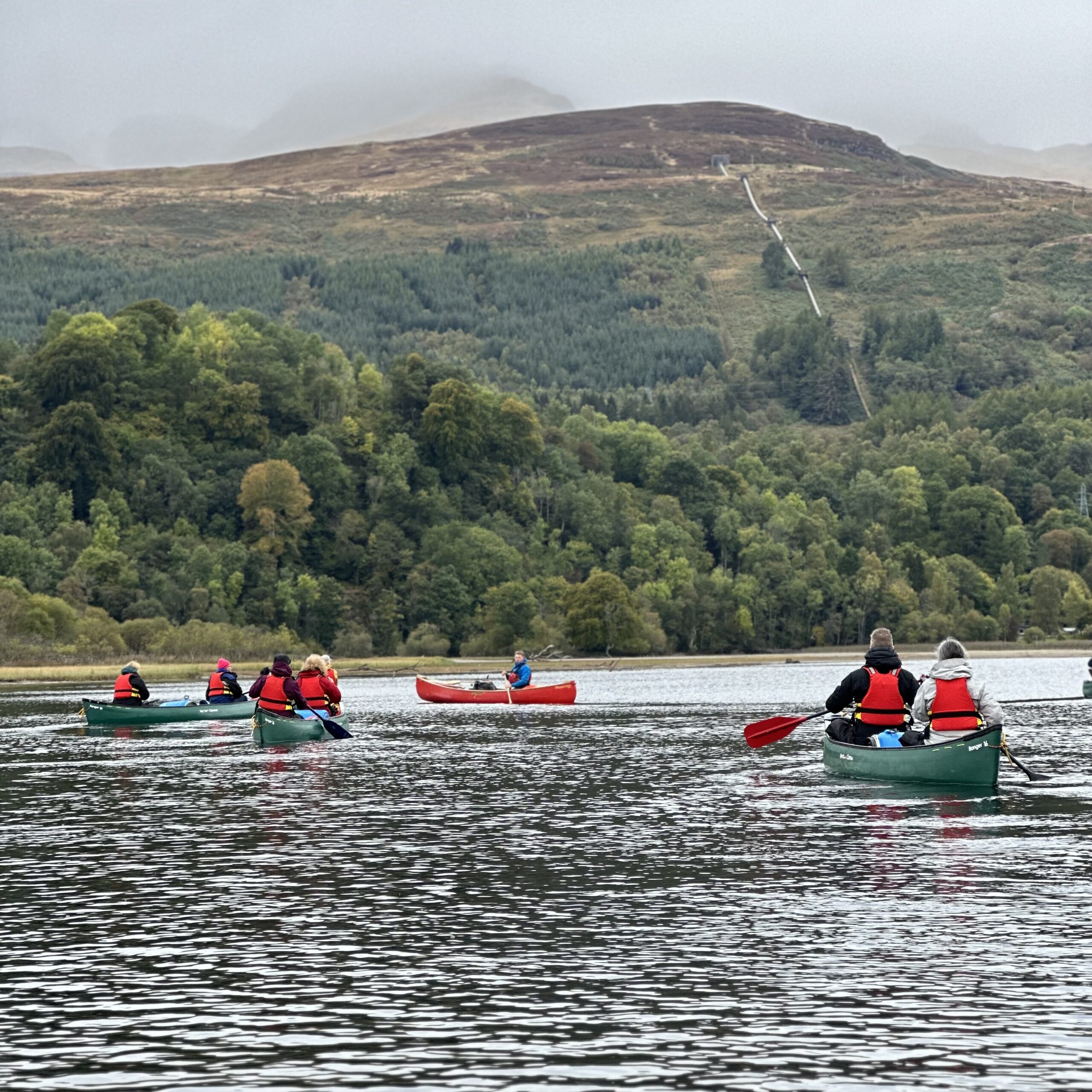 LOCH TAY CANOE AND WILD CAMP